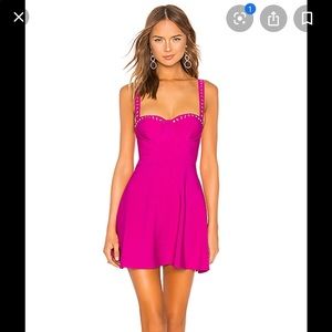 X Naven (Revolve) Jasmin Dress in Magenta NWT